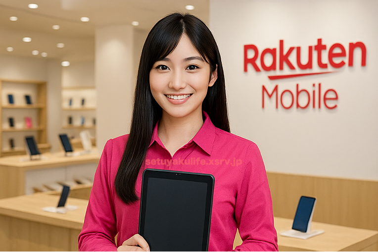 【必見】Rakuten最強U-NEXTとは？楽天最強プランとの違いと比較！単体契約との料金の違いも rakuten-mobile-girl-shop-03-watermarak
